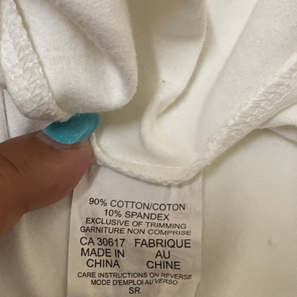 Fila Women's Cream and Purple Short Sleeve Tee, size extra small - Picture 6 of 7